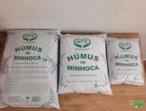 HÚMUS DE MINHOCA 100% PURO