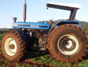 Trator New Holland 7630 4x4 ano 08