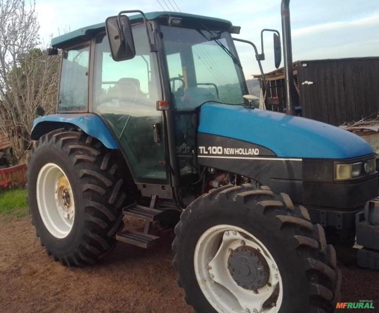 Trator New Holland TL 100 ano 2000 Imagem Trator New Holland TL 100 ano 2000