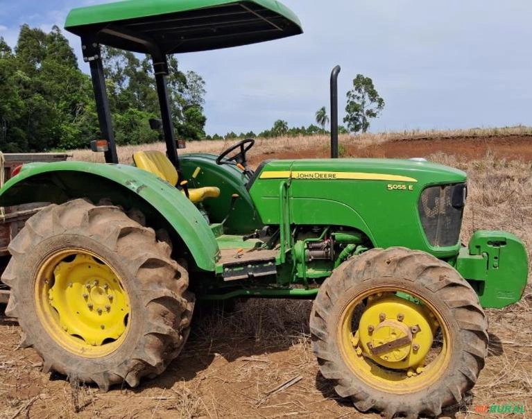 Trator John Deere 5055 E Ano 2017 Imagem Trator John Deere 5055 E Ano 2017