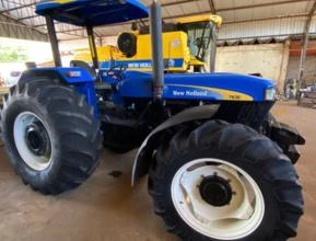 Trator New Holland 7630 ano 2013