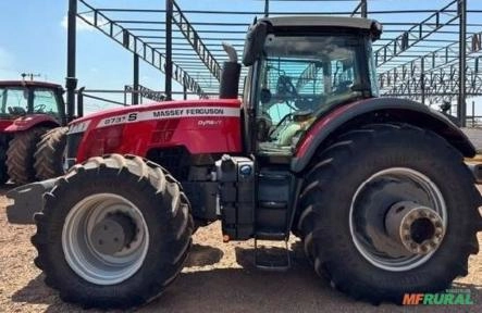 Trator Massey Ferguson 8737 ano 2019 Imagem Trator Massey Ferguson 8737 ano 2019
