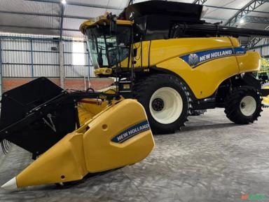Colheitadeira New Holland CR7.90 Ano 2021 Imagem Colheitadeira New Holland CR7.90 Ano 2021