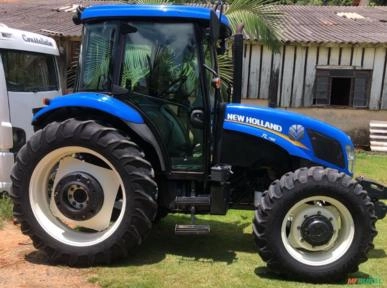 Imagem Trator New Holland TL 75 E Ano 2018 Imagem Trator New Holland TL 75 E Ano 2018