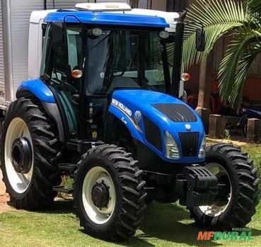 Imagem Trator New Holland TL 75 E Ano 2018 Imagem Trator New Holland TL 75 E Ano 2018