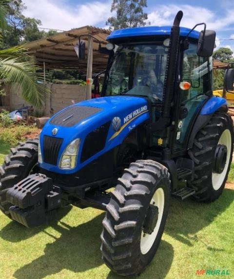 Trator New Holland TL 75 E Ano 2018 Imagem Trator New Holland TL 75 E Ano 2018
