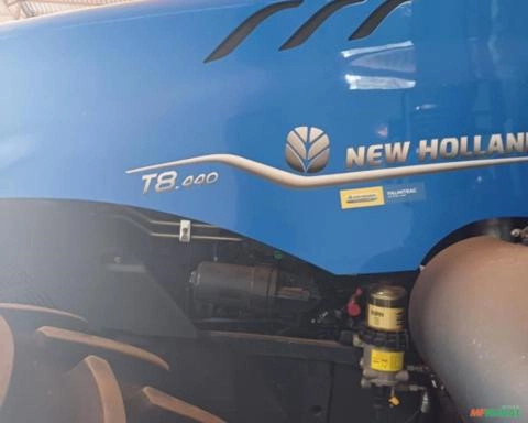 Imagem Trator New Holland T8.440 ano 2023 Imagem Trator New Holland T8.440 ano 2023