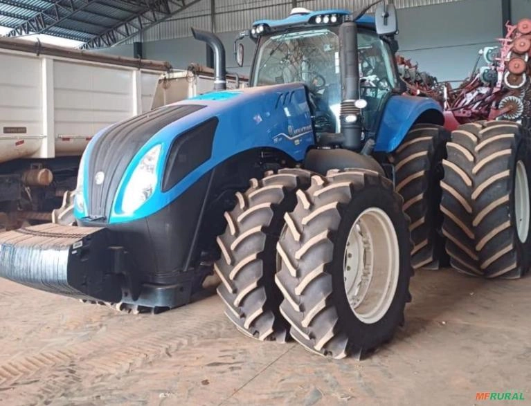 Trator New Holland T8.440 ano 2023 Imagem Trator New Holland T8.440 ano 2023