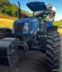 Trator New Holland T6.130 ano 2015 Imagem Trator New Holland T6.130 ano 2015