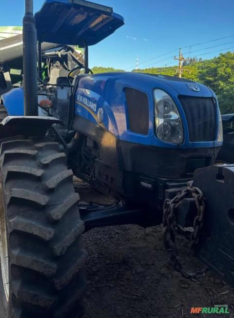 Imagem Trator New Holland T6.130 ano 2015 Imagem Trator New Holland T6.130 ano 2015