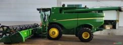 Colheitadeira John Deere S 660 Ano 2015 Imagem Colheitadeira John Deere S 660 Ano 2015