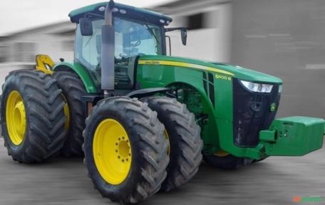 Trator Jonh Deere 8400R ano 2022 Imagem Trator Jonh Deere 8400R ano 2022