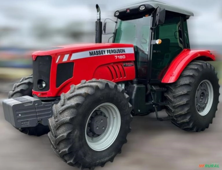 Trator Massey Ferguson 7180 ano 2010 Imagem Trator Massey Ferguson 7180 ano 2010