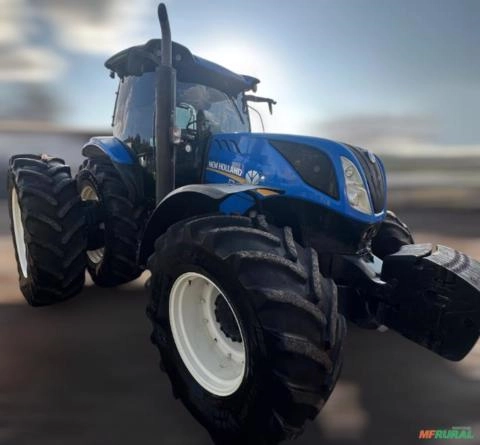 Trator New Holland T7.260 ano 2021 Imagem Trator New Holland T7.260 ano 2021