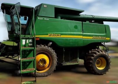 Colheitadeira John Deere STS9750 ano 2009 Imagem Colheitadeira John Deere STS9750 ano 2009