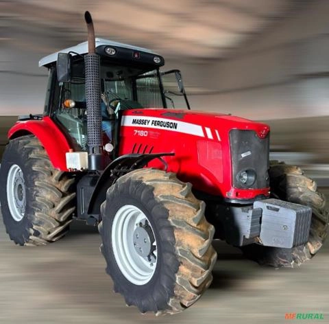 Trator Massey Ferguson 7180 ano 2013 Imagem Trator Massey Ferguson 7180 ano 2013
