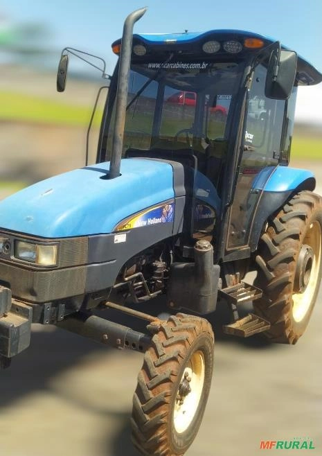 Trator New Holland TL75E Ano 2008 Imagem Trator New Holland TL75E Ano 2008