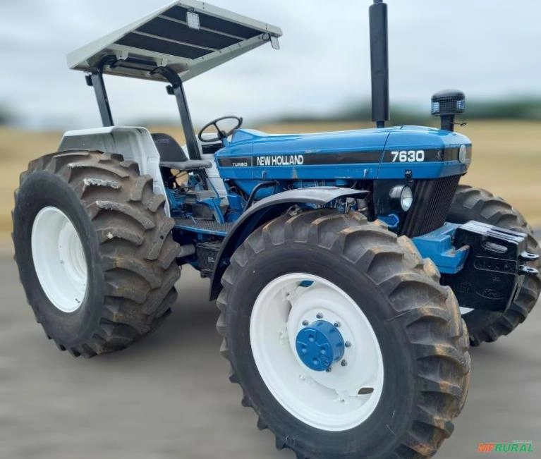 Trator New Holland 7630 ano 2000 Imagem Trator New Holland 7630 ano 2000