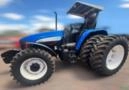 Trator New Holland TM135 ano 2004 Imagem Trator New Holland TM135 ano 2004