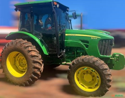 Trator John Deere 5078E ano 2018 Imagem Trator John Deere 5078E ano 2018