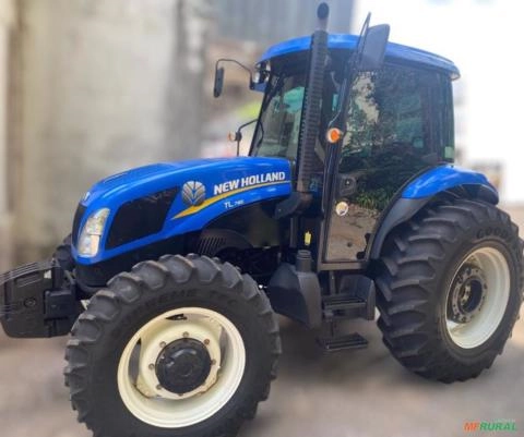 Trator New Holland TL75E Ano 2018 Imagem Trator New Holland TL75E Ano 2018