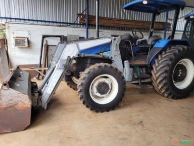 Trator New Holland TL75E Ano 2007 Imagem Trator New Holland TL75E Ano 2007