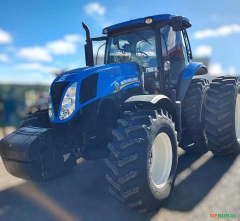 Trator New Holland T7.175 ano 2019 Imagem Trator New Holland T7.175 ano 2019