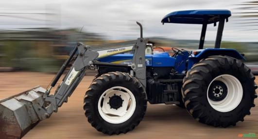 Trator New Holland 7630 ano 2010 Imagem Trator New Holland 7630 ano 2010