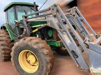 Trator John Deere 7505 ano 2001 Imagem Trator John Deere 7505 ano 2001