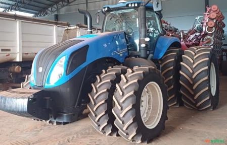 Trator New Holland T8.440 e Plantadeira Vence Tudo Macanuda3.0 ano 2023 Imagem Trator New Holland T8.440 e Plantadeira Vence Tudo Macanuda3.0 ano 2023