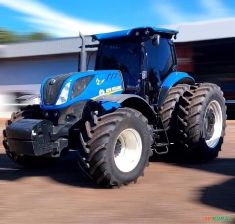 Trator New Holland T7.245 Ano 2022 Imagem Trator New Holland T7.245 Ano 2022