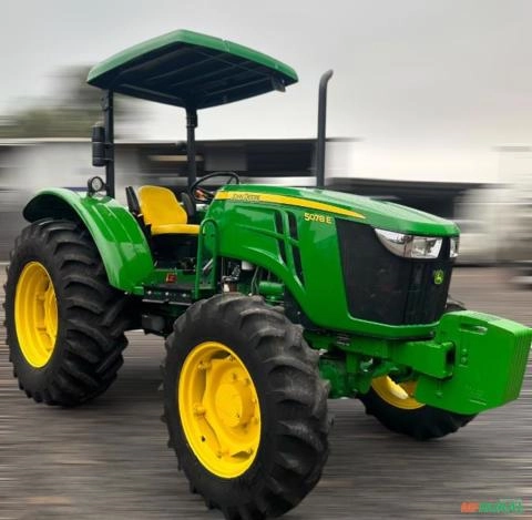 Trator John Deere 5078E ano 2021 Imagem Trator John Deere 5078E ano 2021