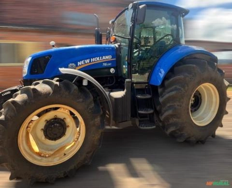 Trator New Holland T6.130 ano 2023 Imagem Trator New Holland T6.130 ano 2023