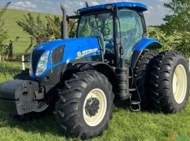 Trator New Holland T7 205 ano 2021 Imagem Trator New Holland T7 205 ano 2021
