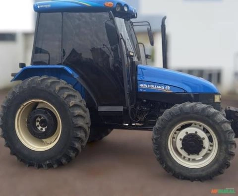 Trator New Holland TL75E Ano 2013 Imagem Trator New Holland TL75E Ano 2013