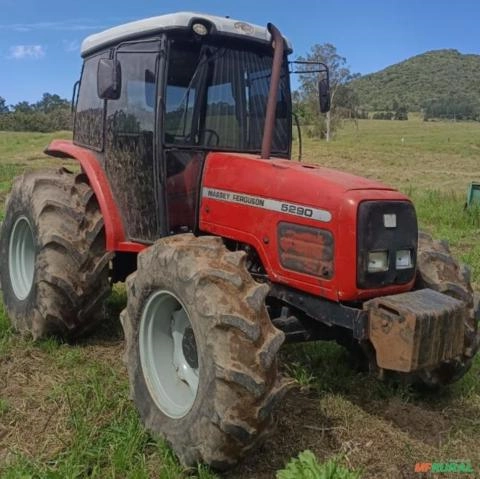 Trator Massey Ferguson 5290 ano 2006 Imagem Trator Massey Ferguson 5290 ano 2006