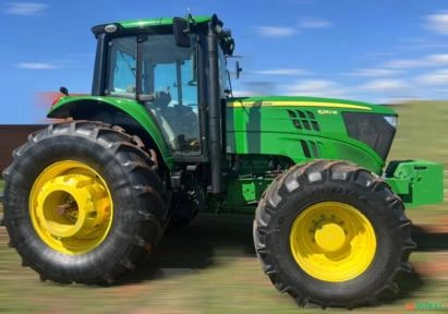Trator John Deere 6210M ano 2022 Imagem Trator John Deere 6210M ano 2022