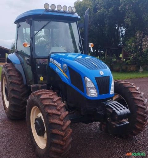 Trator New Holland TL75E Ano 2017 Imagem Trator New Holland TL75E Ano 2017