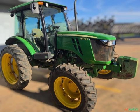 Trator John Deere 5078E ano 2019 Imagem Trator John Deere 5078E ano 2019