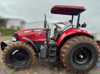 Trator Case Farmall120A Ano 2017 Imagem Trator Case Farmall120A Ano 2017