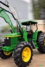 Trator John Deere 7500 ano 2002 Imagem Trator John Deere 7500 ano 2002