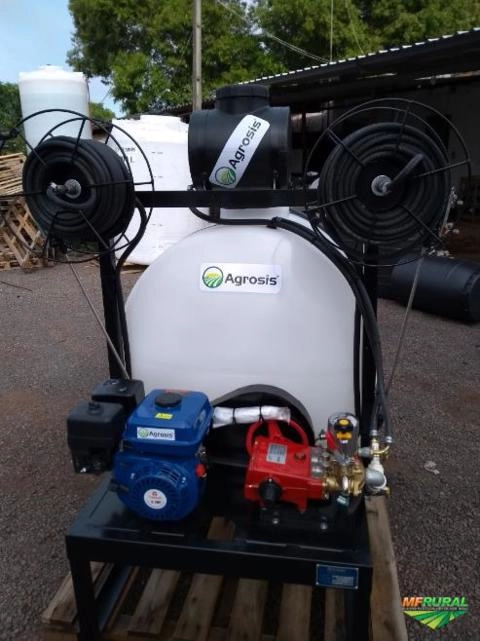 Pulverizador 600 Estacionário, Gasolina 5,5 HP-4T, Bomba HS-30-27 Litros p/min Imagem Pulverizador 600 Estacionário, Gasolina 5,5 HP-4T, Bomba HS-30-27 Litros p/min