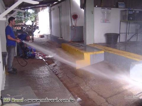 Imagem Lavadora de Alta Pressão 27 litros por minuto, motor 3 cv trifásico, Bomba HS-30 Imagem Lavadora de Alta Pressão 27 litros por minuto, motor 3 cv trifásico, Bomba HS-30