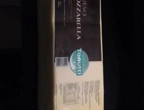 Queijo Muçarela - mozzarella Argentino