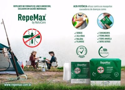 Lenço Umedecido Com Repelente Repemax em São Paulo SP à venda. 640849