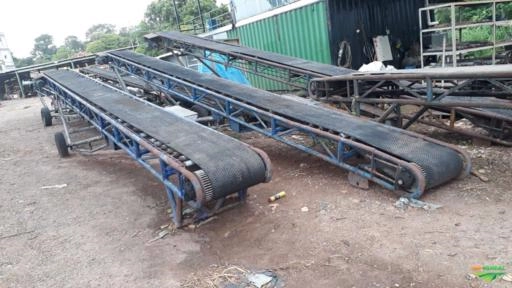 Imagem Esteira Transportadora Elétrica movél ou fixa de 08 á 12 mts Imagem Esteira Transportadora Elétrica movél ou fixa de 08 á 12 mts