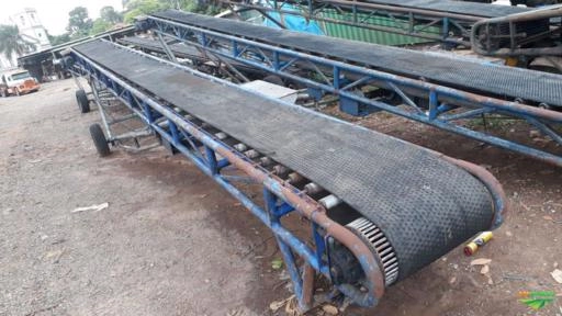 Imagem Esteira Transportadora Elétrica movél ou fixa de 08 á 12 mts Imagem Esteira Transportadora Elétrica movél ou fixa de 08 á 12 mts