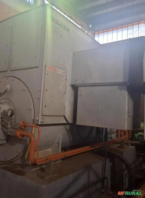 TURBOGERADOR 3.000 KVA COM TRANSFORMADOR. Imagem TURBOGERADOR 3.000 KVA COM TRANSFORMADOR.
