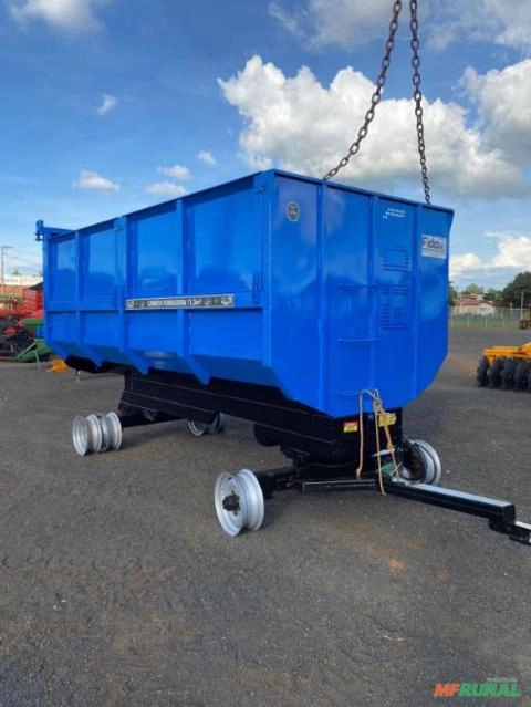 CARRETA BASCULANTE HIDRAULICA 11 METROS CUBICOS SEM PNEUS A PRONTA ENTREGA Imagem CARRETA BASCULANTE HIDRAULICA 11 METROS CUBICOS SEM PNEUS A PRONTA ENTREGA