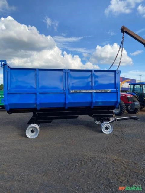 Imagem CARRETA BASCULANTE HIDRAULICA 11 METROS CUBICOS SEM PNEUS A PRONTA ENTREGA Imagem CARRETA BASCULANTE HIDRAULICA 11 METROS CUBICOS SEM PNEUS A PRONTA ENTREGA